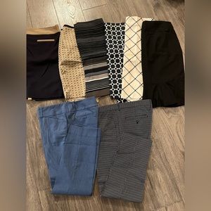 8pc office bottoms size 12 bundle